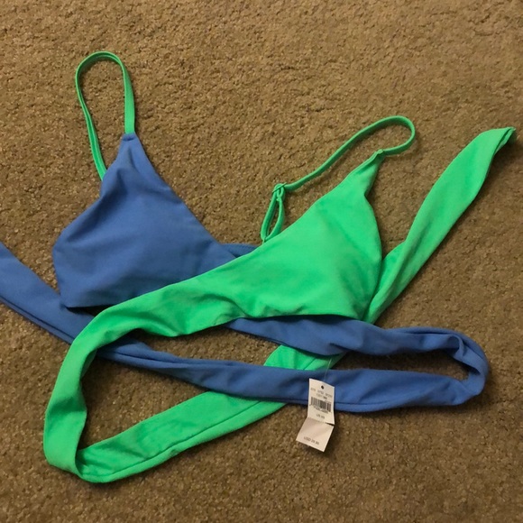aerie Other - Aerie color block bikini top